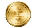Médaille d'or world spirits competition de San Francisco