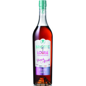 Packshot bouteille Brigitte et Louise rouge pineau des charentes apéritif français