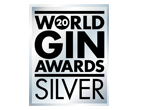 Médaille d'argent world gin awards 2020