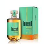 Packshot avec étui de Palisson batch 03 whisky de france single malt fini en fûts de bourbon, Palisson orange